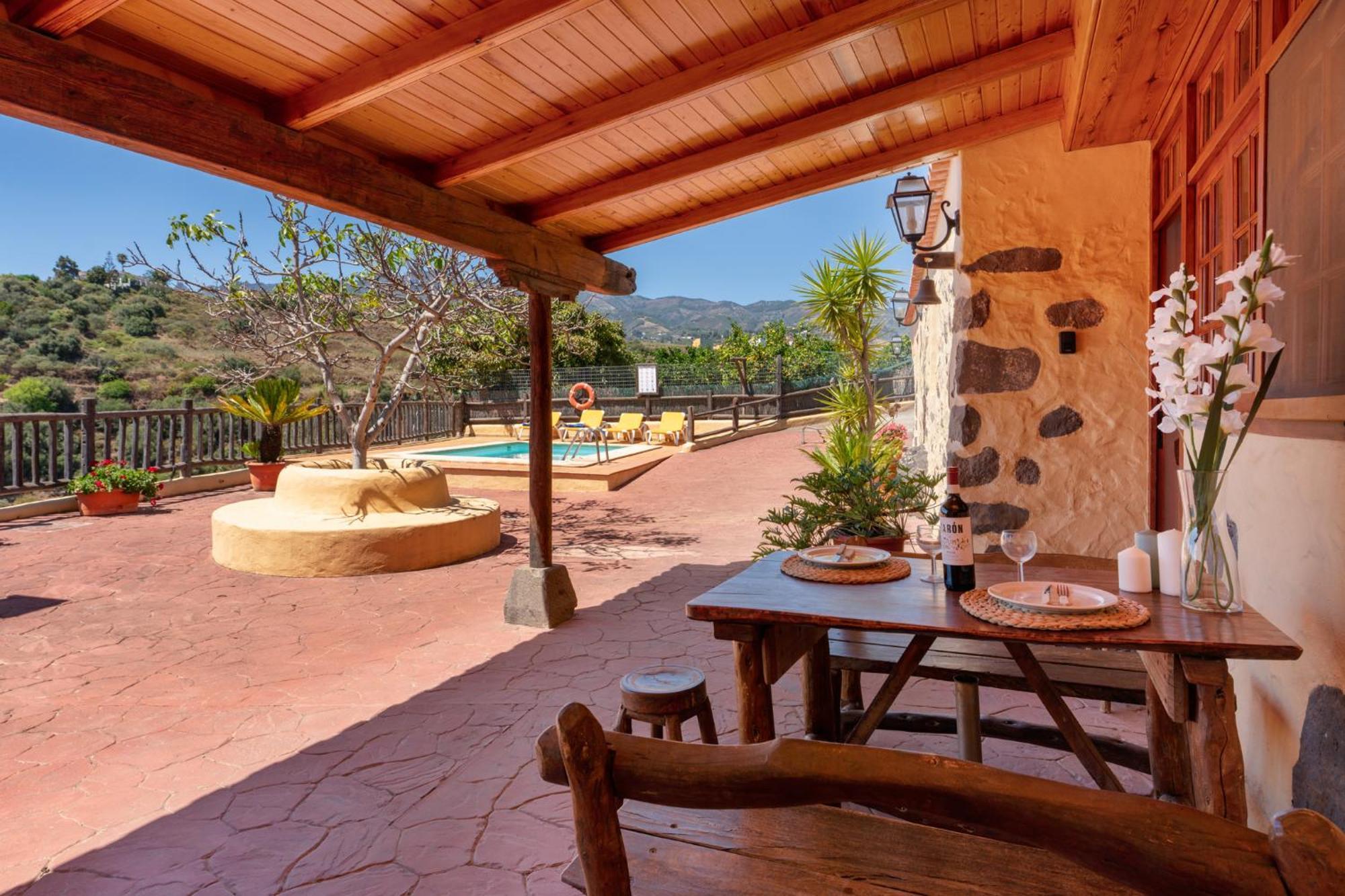 Casa Rural Tinamar Vega de San Mateo Exteriör bild